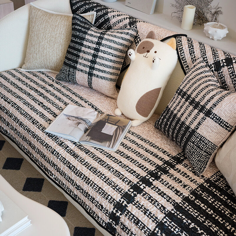 Light Luxury Cotton Couch Cover Anti-Scratch Furniture Protective Couch Cover - Image 10