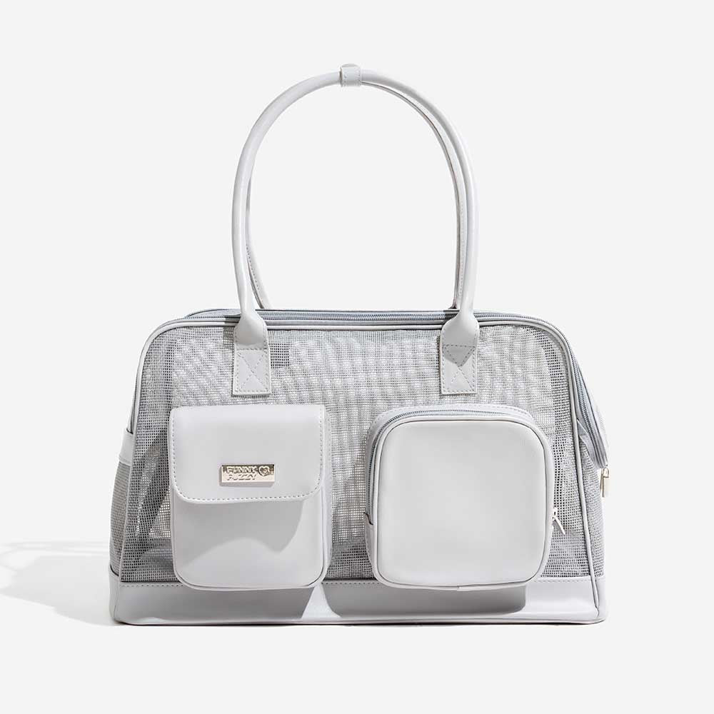 Lightweight Breathable Mesh Safe Pet Carrier - Urban Ease - Image 17