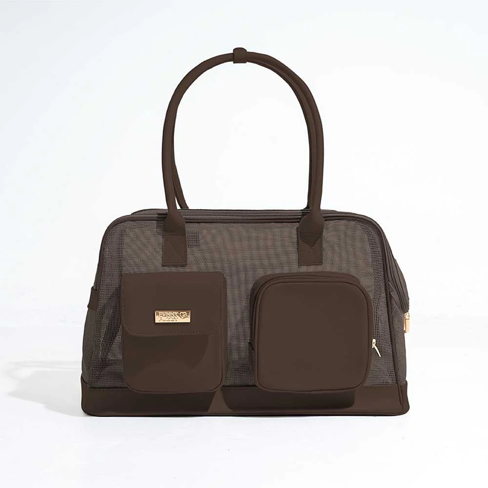 Lightweight Breathable Mesh Safe Pet Carrier - Urban Ease - Image 18