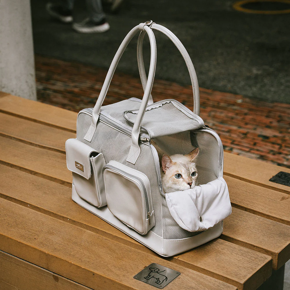 Lightweight Breathable Mesh Safe Pet Carrier - Urban Ease - Image 9