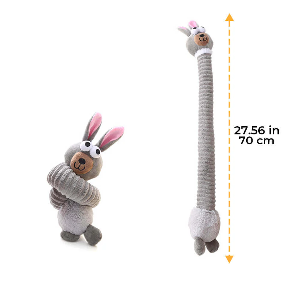 Long Neck Animal Squeaky Plush Dog Toy Interactive Chew Toy - Image 10