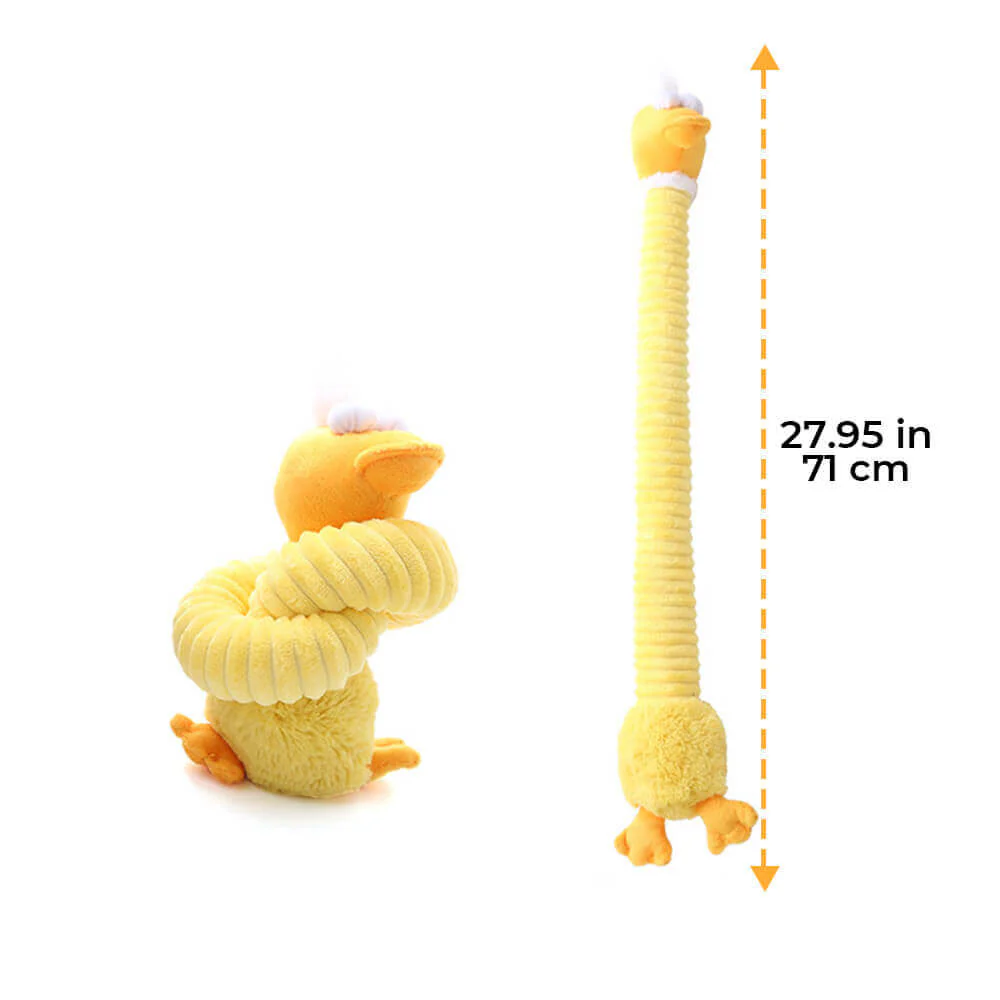 Long Neck Animal Squeaky Plush Dog Toy Interactive Chew Toy - Image 11