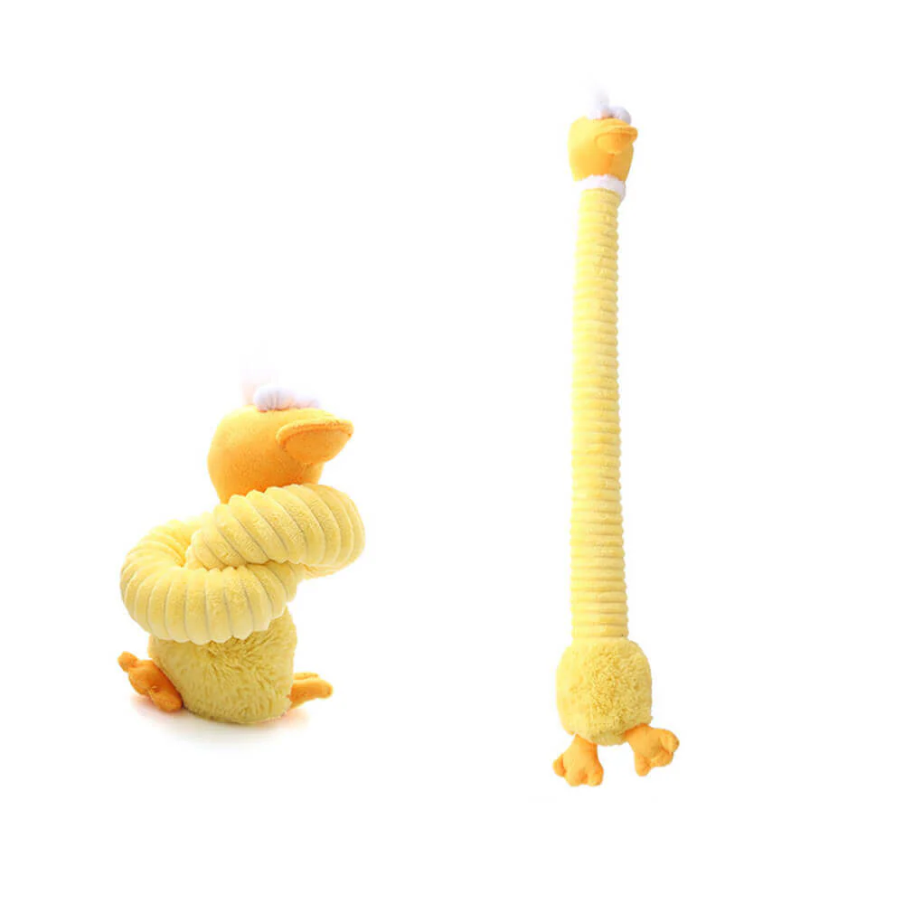 Long Neck Animal Squeaky Plush Dog Toy Interactive Chew Toy - Image 14