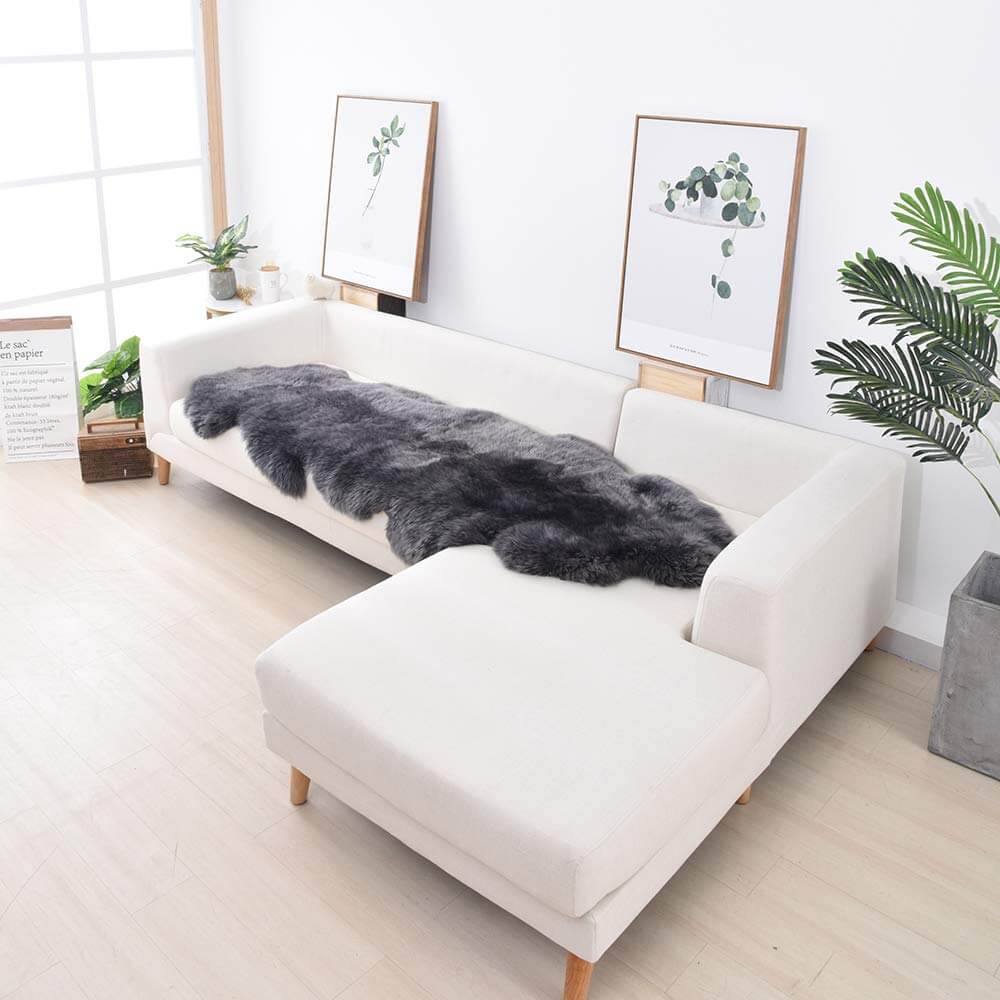 Long Plush Soft Irregular Cashmere Rug – Cosy Comfort for Your Home - Image 4