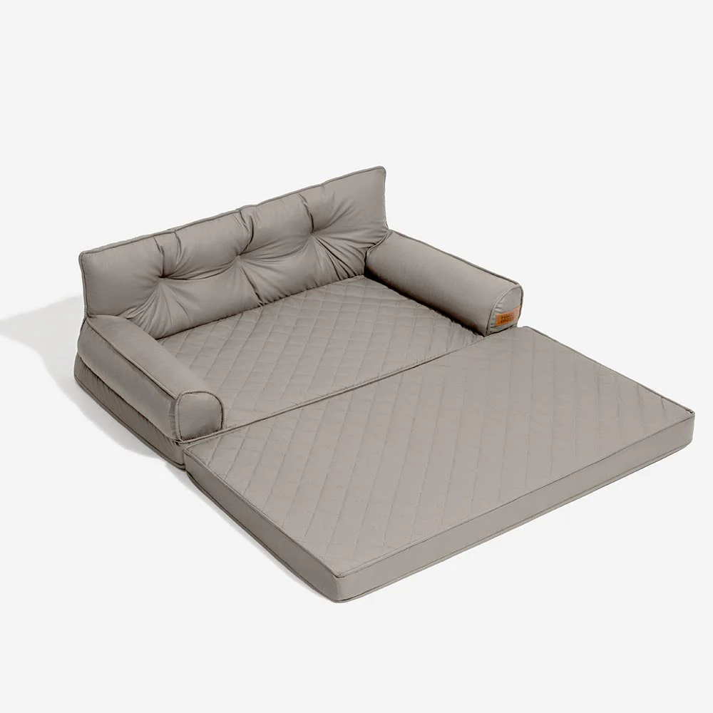 Luxe Faux Leather Foldable Orthopaedic Large Dog Bed - CoreLounge - Image 21
