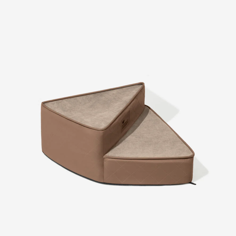 Luxe Water-repellent Faux Leather Removable Spiral Pet Stairs - StepEase - Image 27