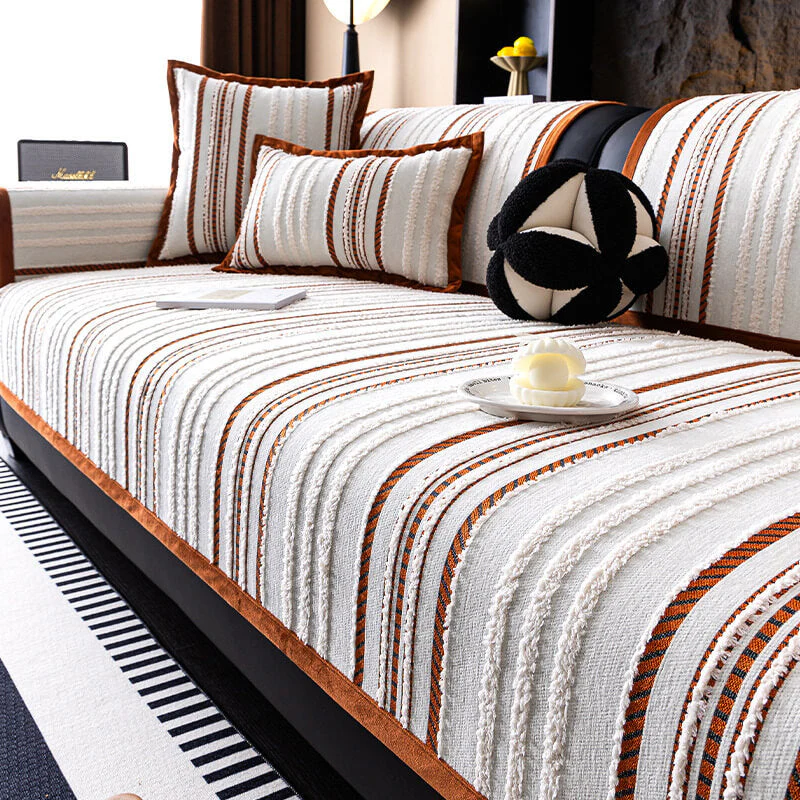 Luxury Chenille Soft Wear-Resistant and Non-Slip Sofa Protection Couch Cover - Image 3