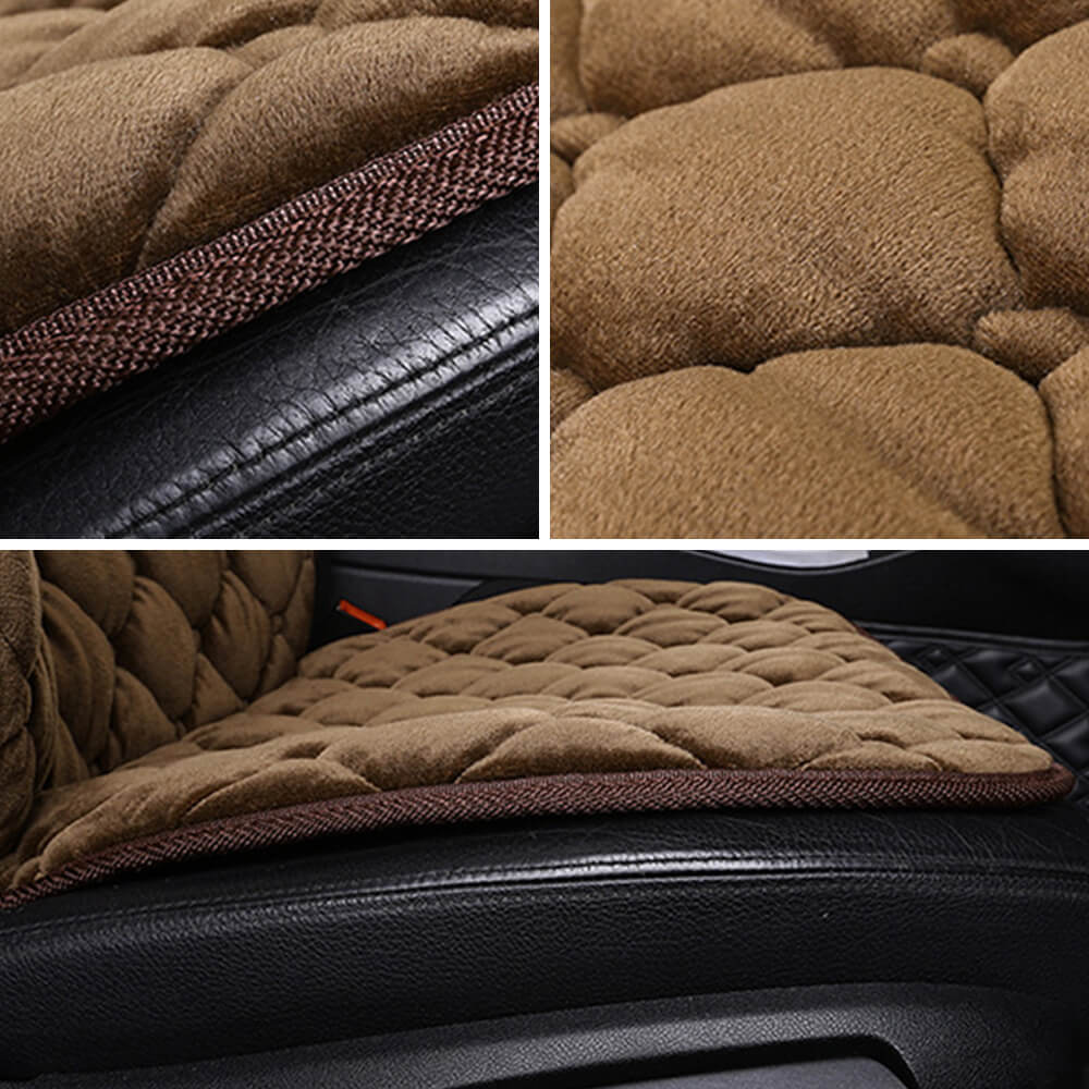 Luxury Plush Warm Thicken Car Seat Cushion - Image 3