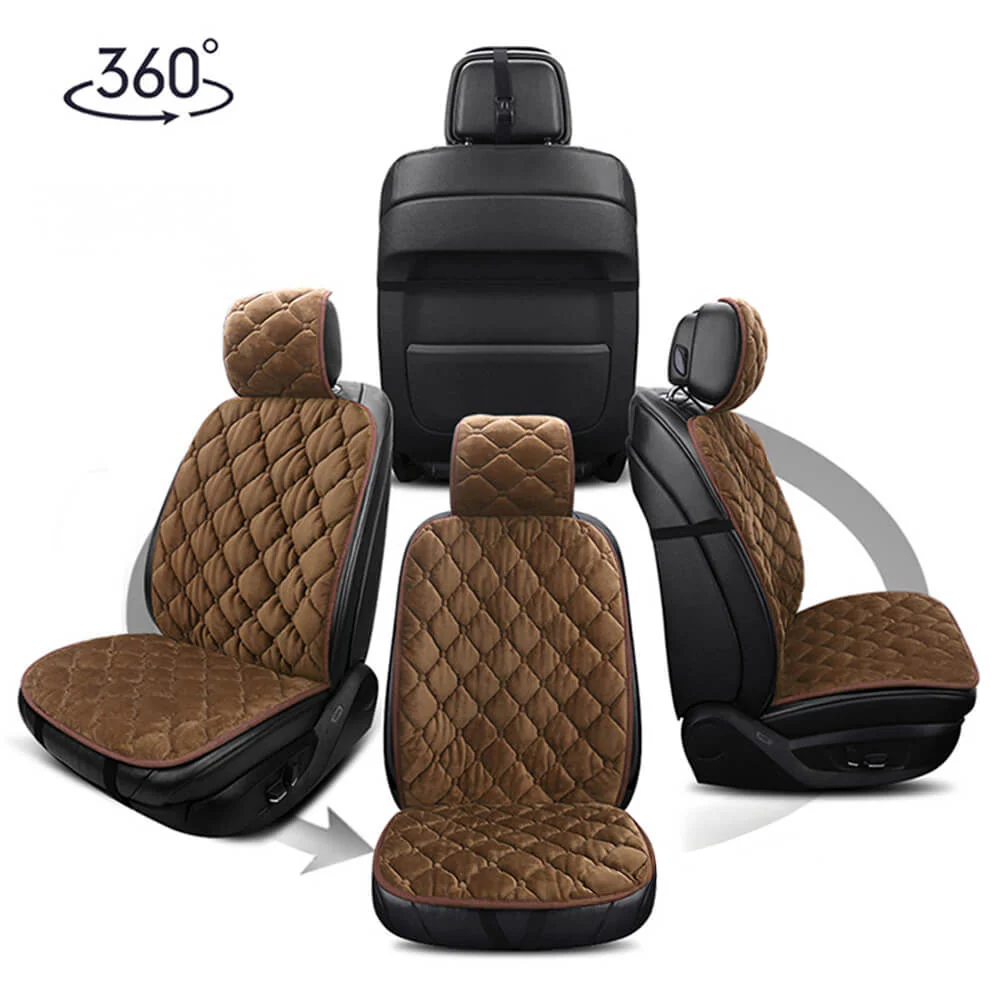 Luxury Plush Warm Thicken Car Seat Cushion - Image 4