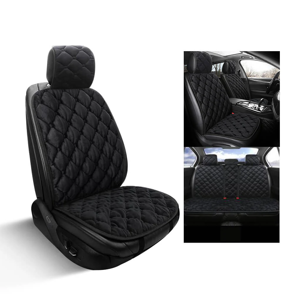 Luxury Plush Warm Thicken Car Seat Cushion - Image 6