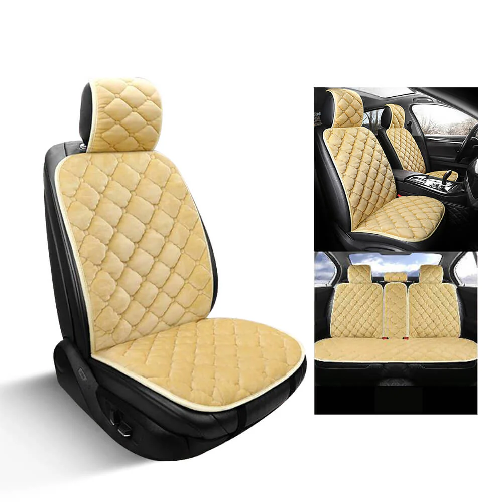 Luxury Plush Warm Thicken Car Seat Cushion - Image 7