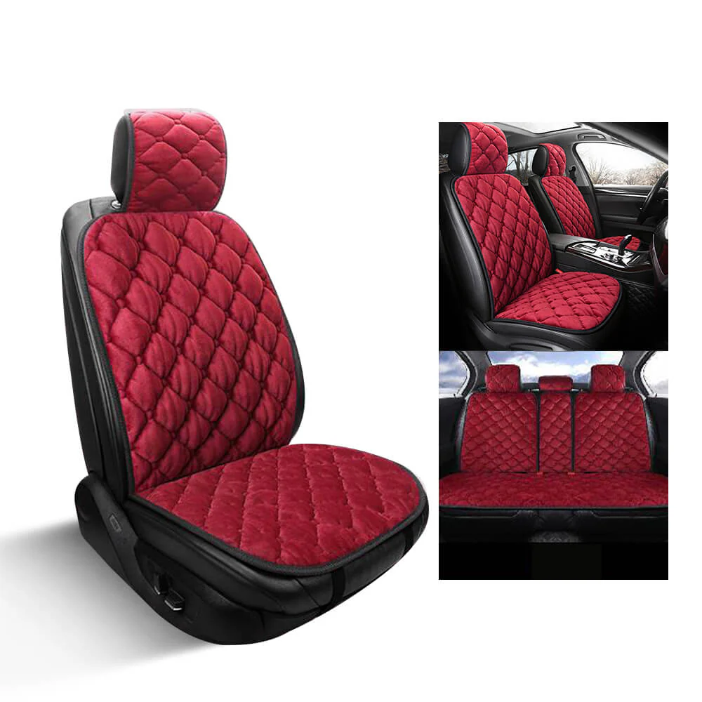 Luxury Plush Warm Thicken Car Seat Cushion - Image 8