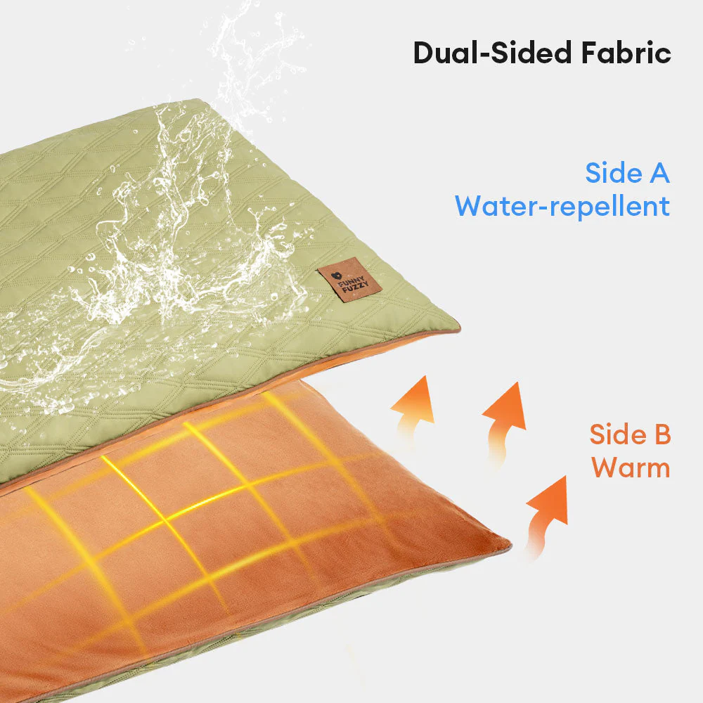 Luxury Water-repellent Dual-Sided Calming Dog Mat - Image 3