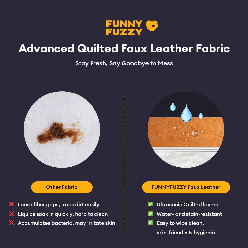 Luxury Water-repellent Dual-Sided Calming Dog Mat - Image 5