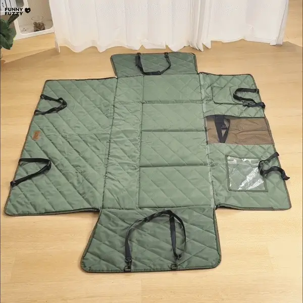 Mobile Bedroom Extra-Large Full Coverage Dog Back Seat Extender - Ideal for Travel & Camping - Image 23