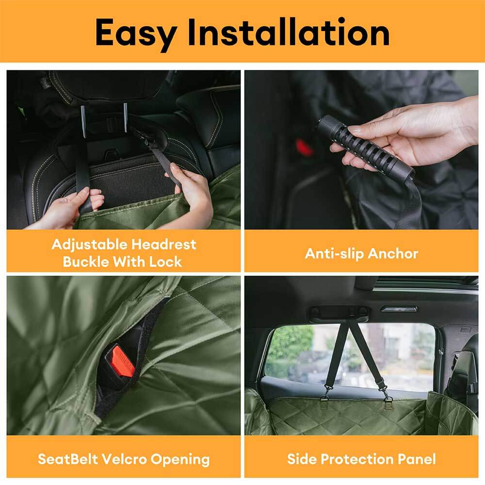 Mobile Bedroom Extra-Large Full Coverage Dog Back Seat Extender - Ideal for Travel & Camping - Image 6