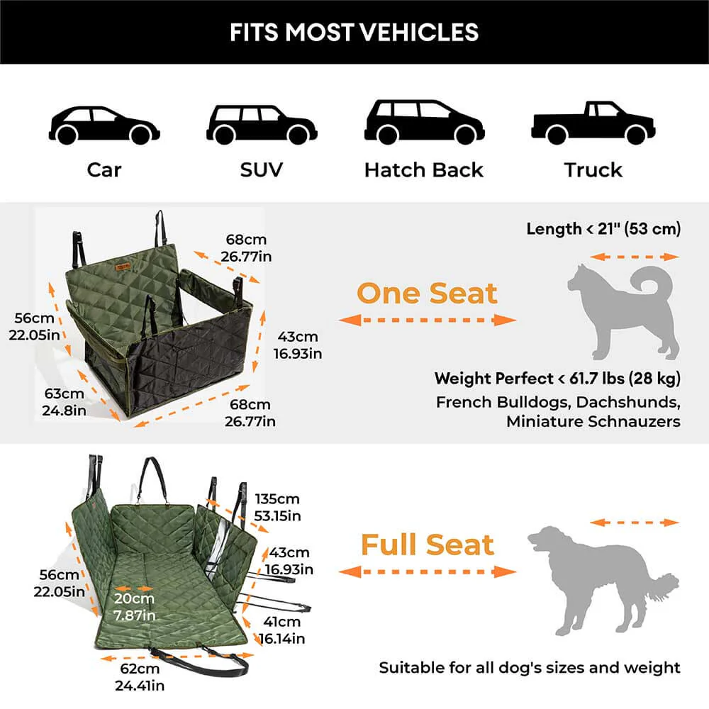 Mobile Bedroom Extra-Large Full Coverage Dog Back Seat Extender - Ideal for Travel & Camping - Image 8