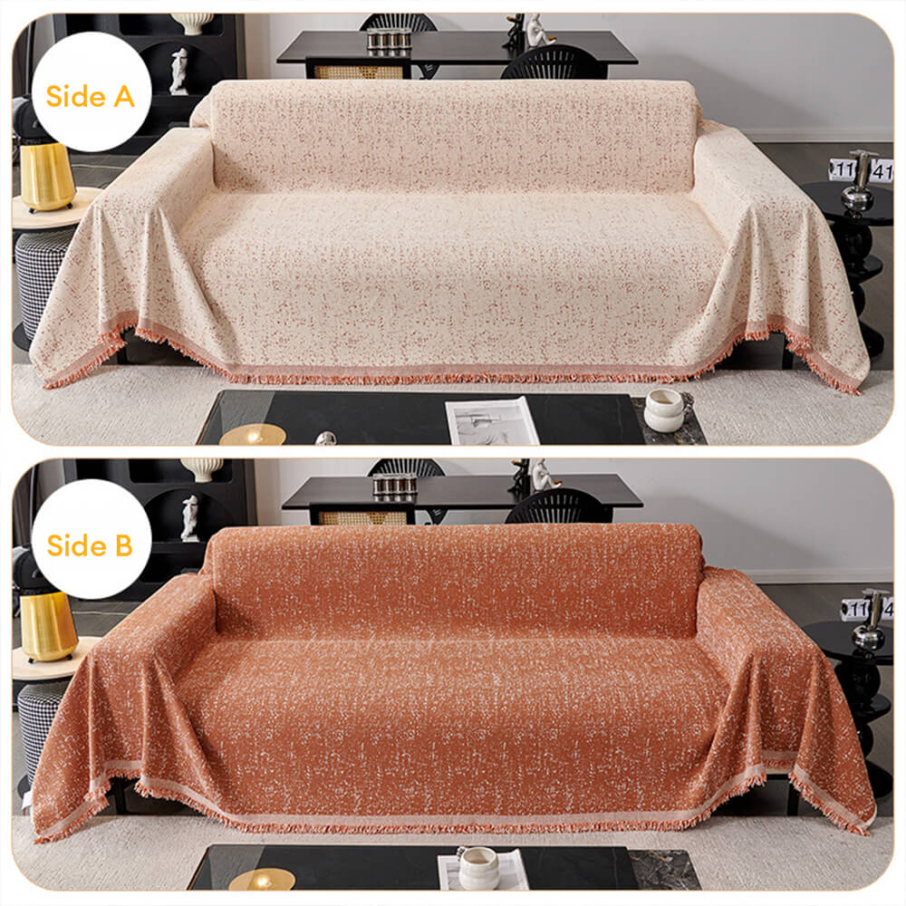 Modern Minimalist Chenille Full Coverage Anti-Cat Scratch Couch Cover - Image 10