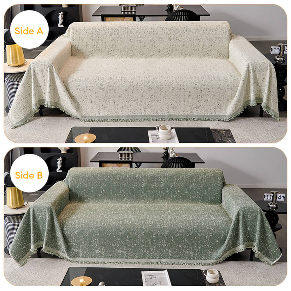 Modern Minimalist Chenille Full Coverage Anti-Cat Scratch Couch Cover - Image 12
