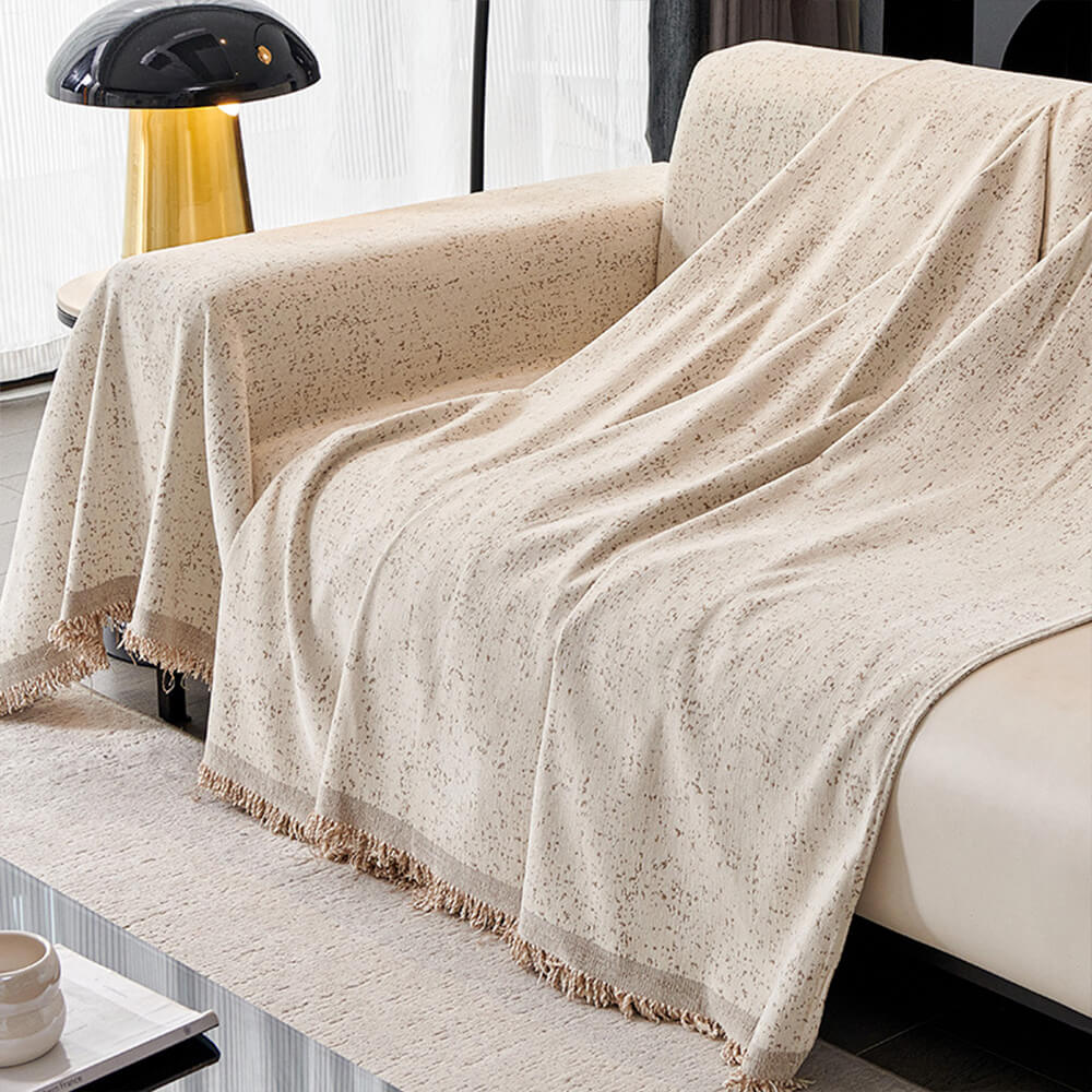 Modern Minimalist Chenille Full Coverage Anti-Cat Scratch Couch Cover - Image 4