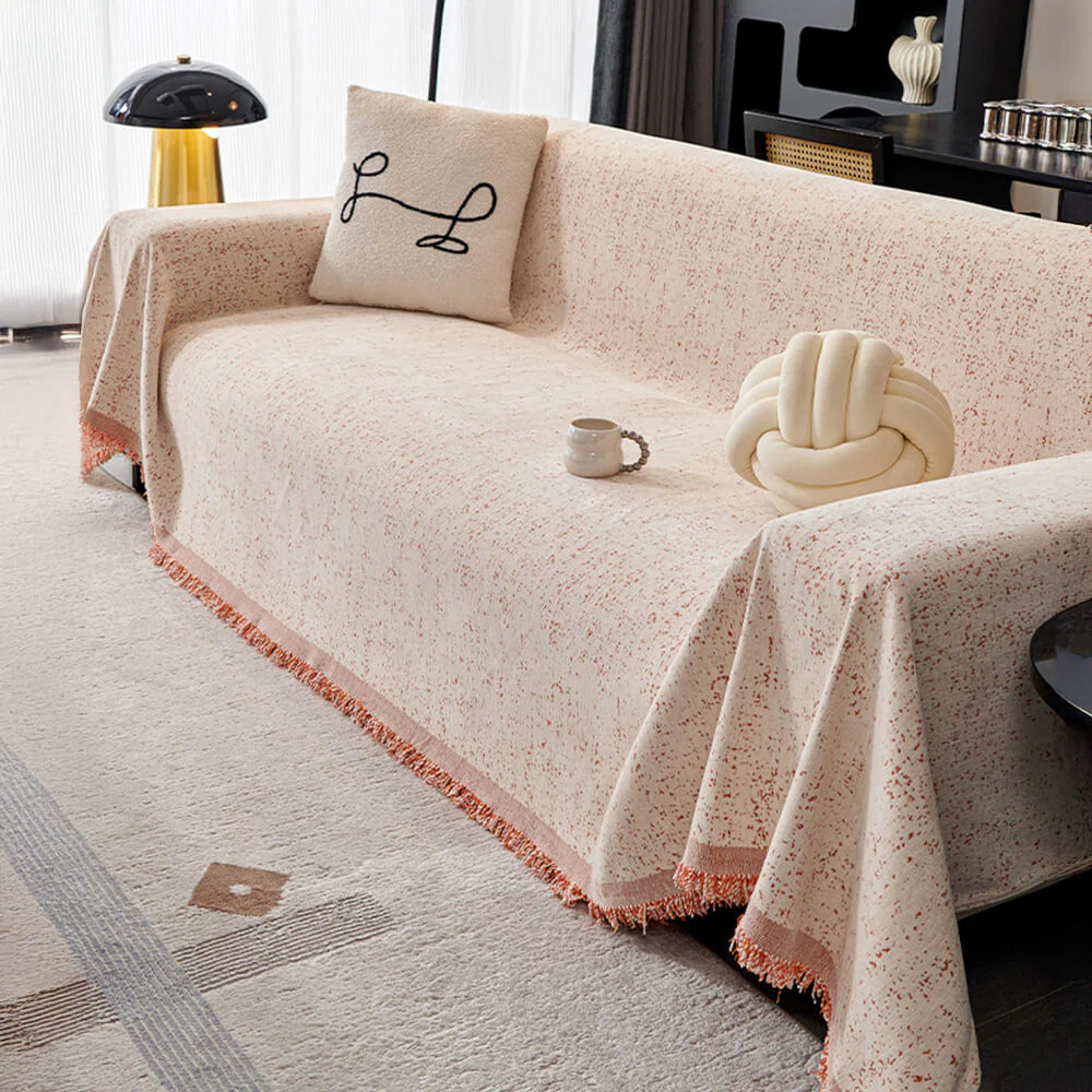 Modern Minimalist Chenille Full Coverage Anti-Cat Scratch Couch Cover - Image 8