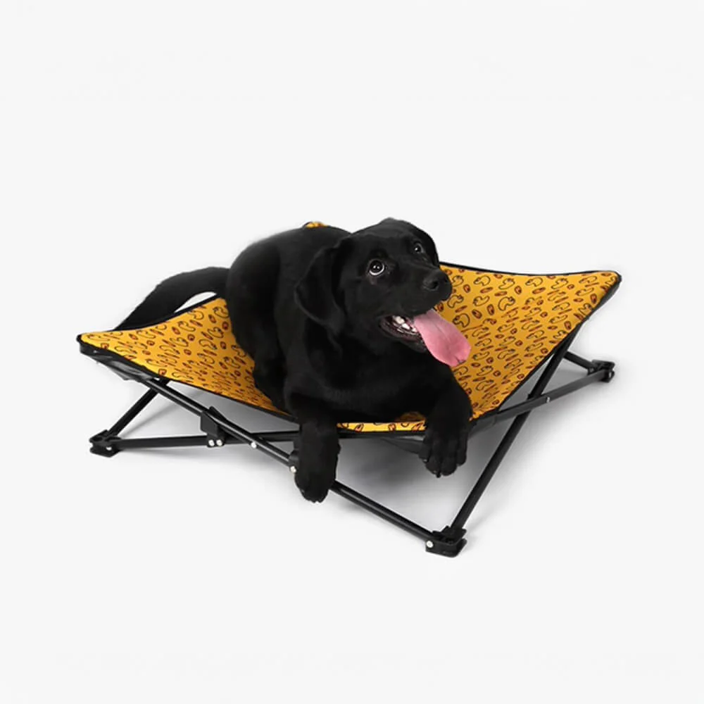 Multi-Pattern Outdoor Foldable and Washable Dog Bed - Image 3