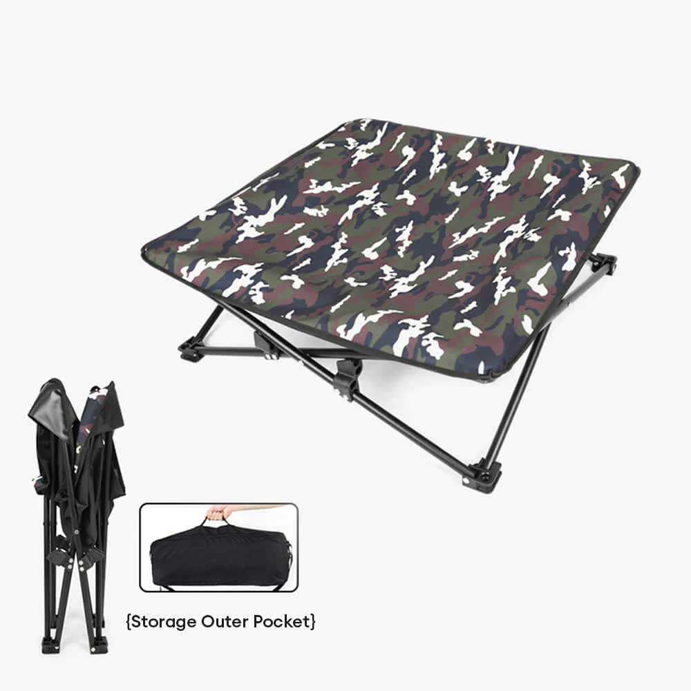Multi-Pattern Outdoor Foldable and Washable Dog Bed - Image 5