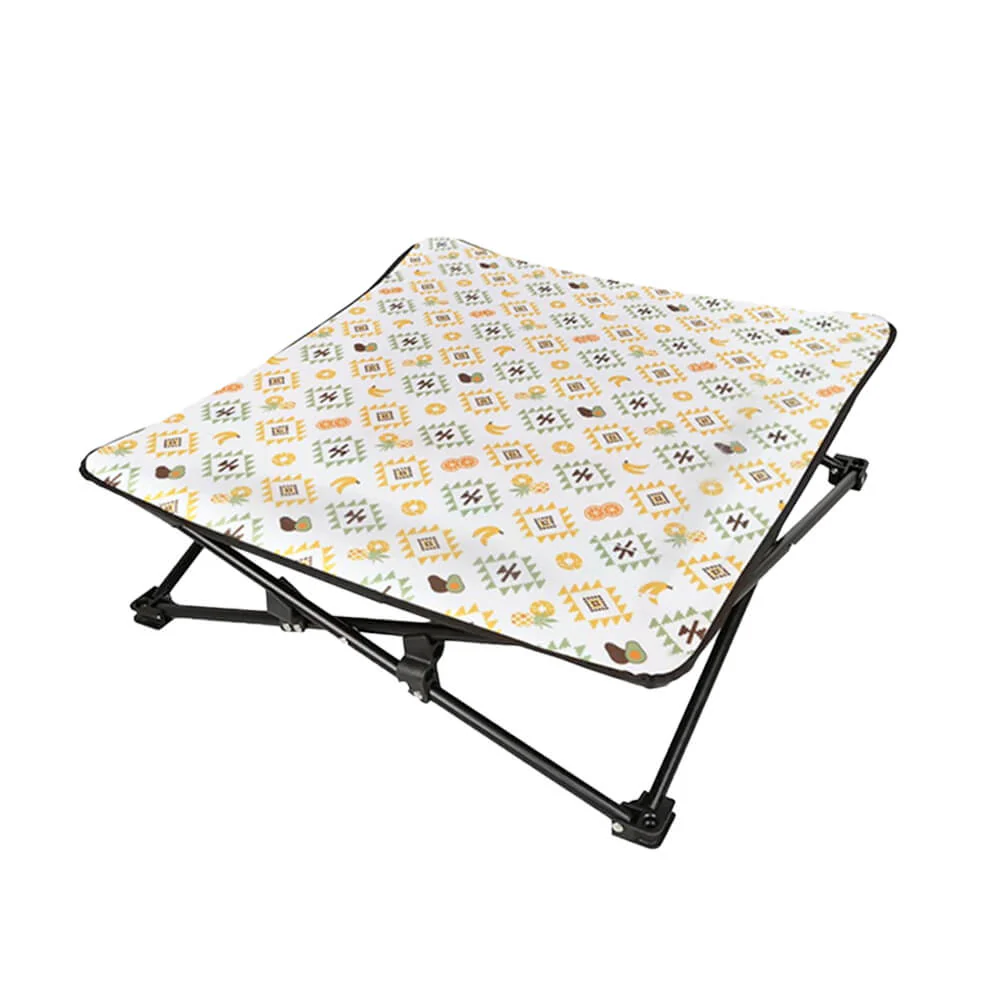 Multi-Pattern Outdoor Foldable and Washable Dog Bed - Image 8