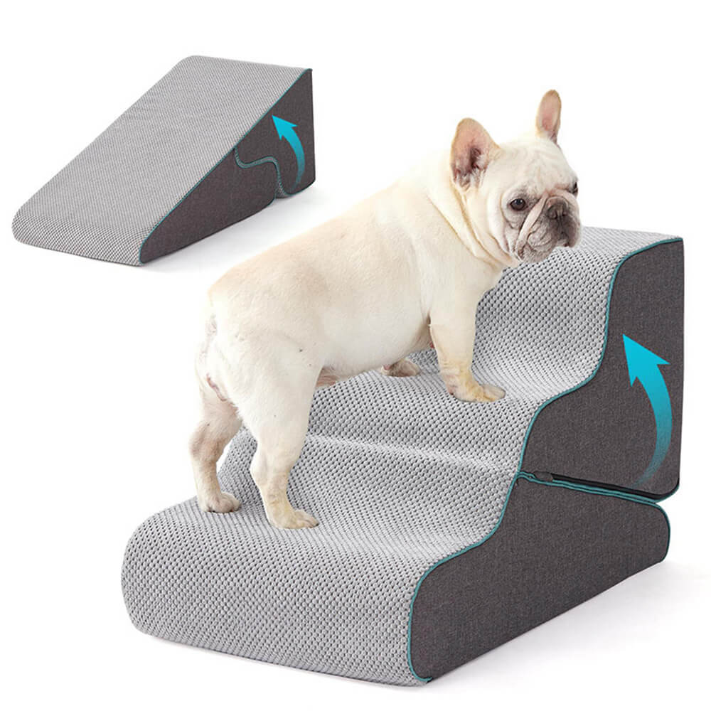 Multifunctional 2-in-1 Foldable Dog Stairs with Ramp Mode - Image 5