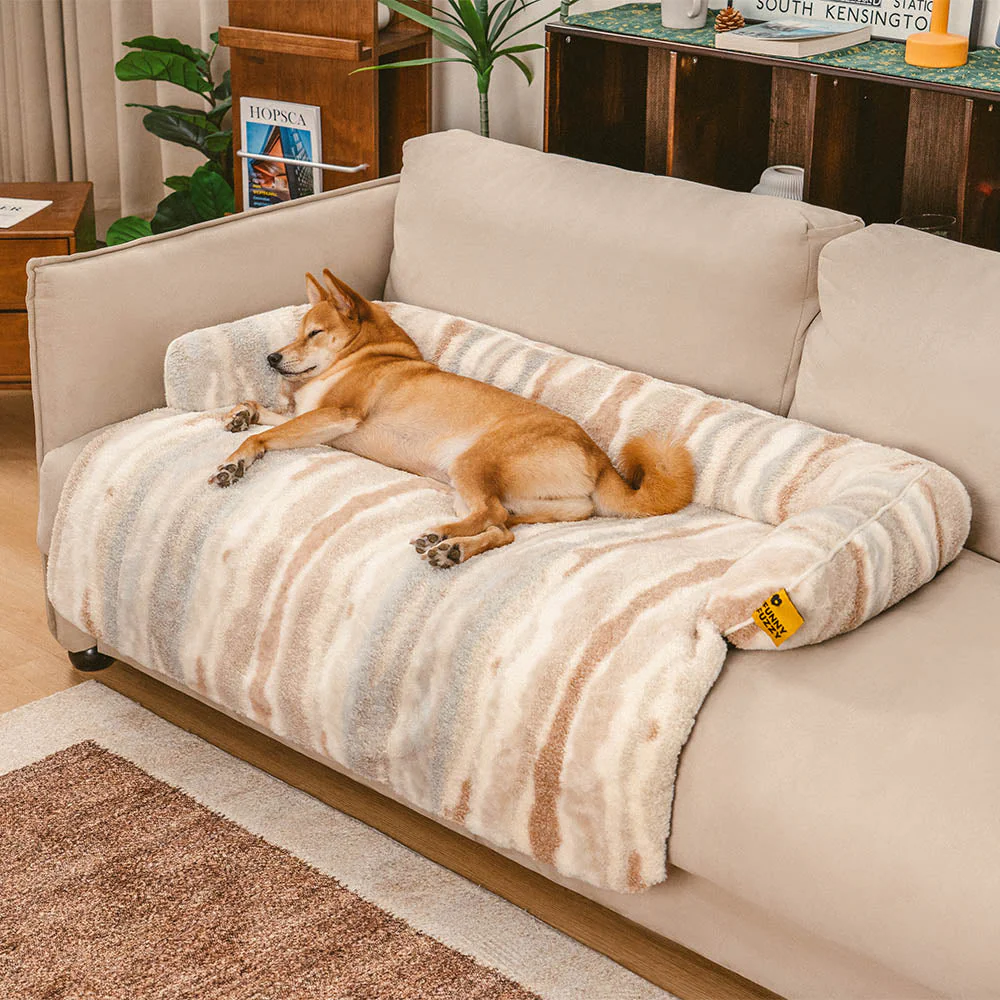 Nordic Plush Sofa Protector Dog Mat - Paw Lounge - Image 9