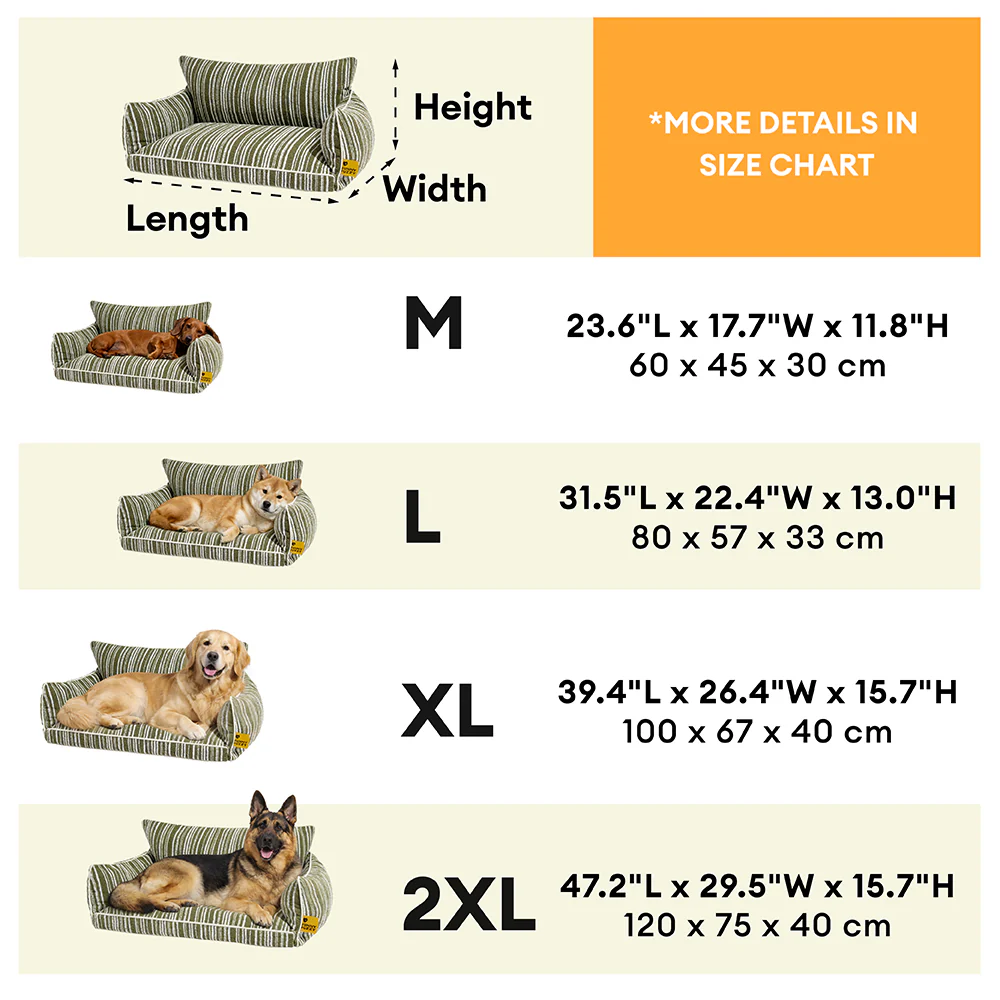 Orthopedic All-season Dog Sofa Bed - Funnyfuzzy SnugNest - Image 8