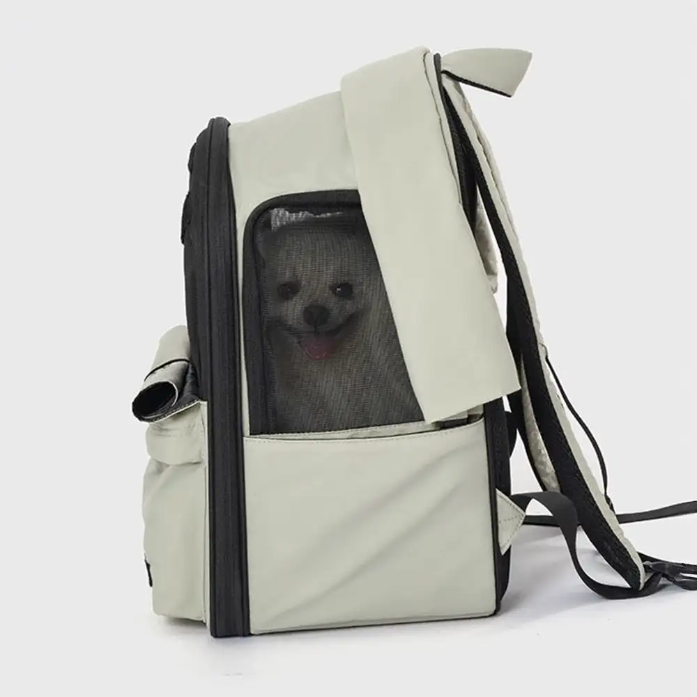 Outdoor Travel Expandable Breathable Cat Carrier Backpack with Sunshade - Image 8