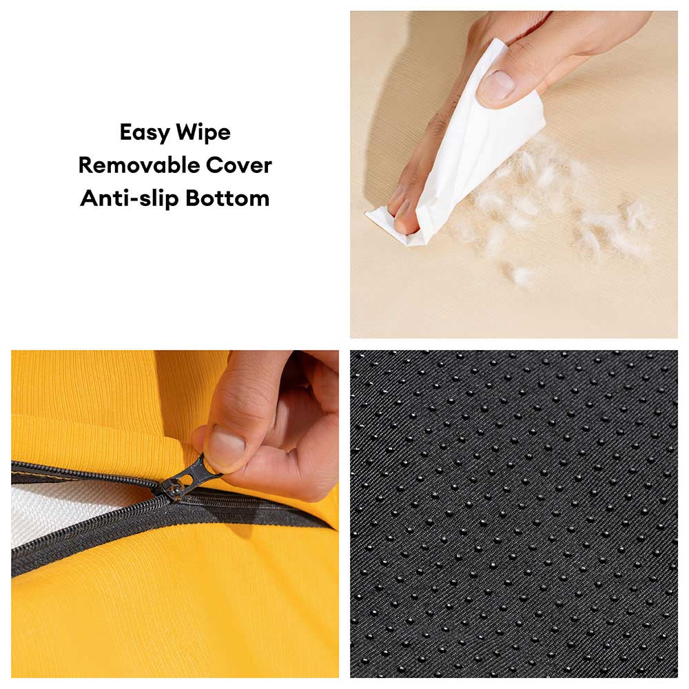 Outdoor Waterproof & Scratch-Resistant Colour-Blocked Orthopaedic Dog Mat - Trek Lounge - Image 10