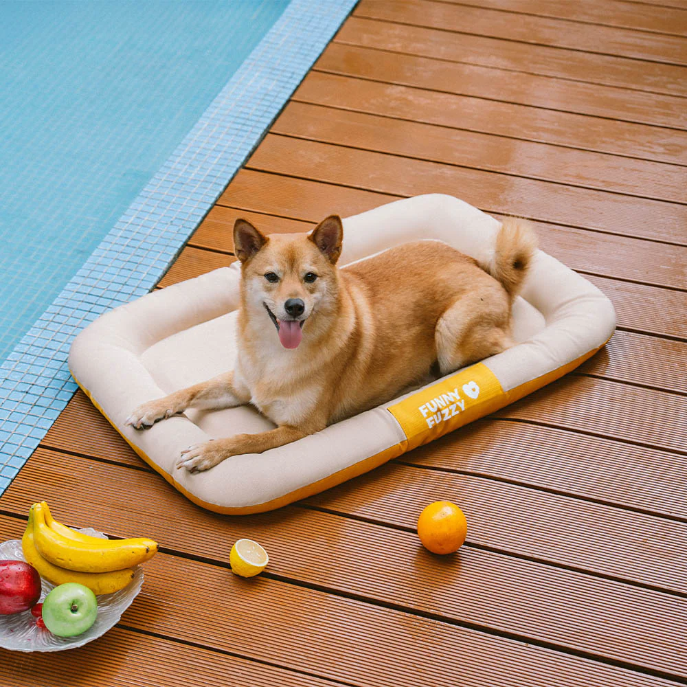 Outdoor Waterproof & Scratch-Resistant Colour-Blocked Orthopaedic Dog Mat - Trek Lounge - Image 20