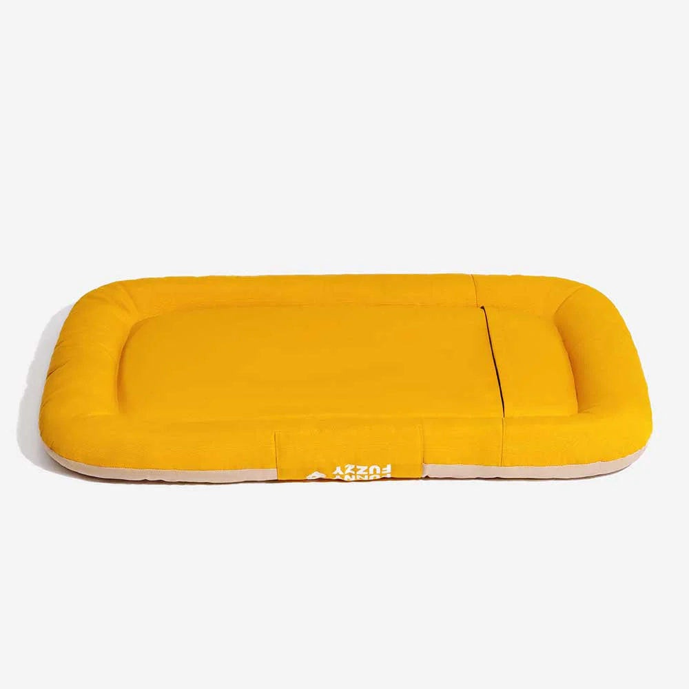 Outdoor Waterproof & Scratch-Resistant Colour-Blocked Orthopaedic Dog Mat - Trek Lounge - Image 21