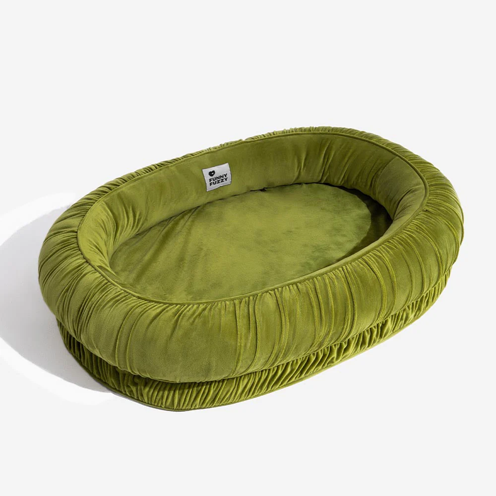 Oval Orthopaedic Support Cosy Sleeping Detachable Dog & Cat Bed - Image 12