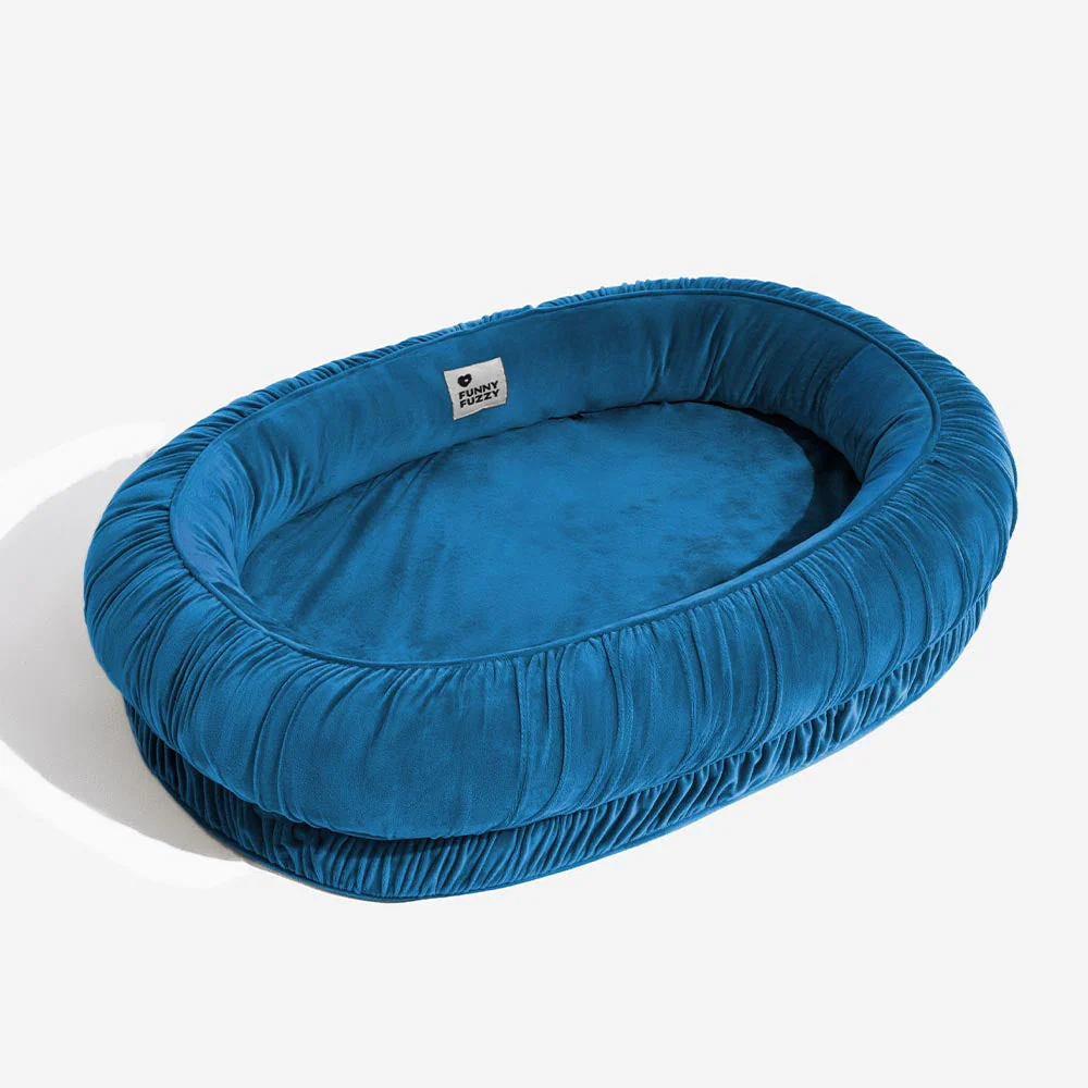 Oval Orthopaedic Support Cosy Sleeping Detachable Dog & Cat Bed - Image 14