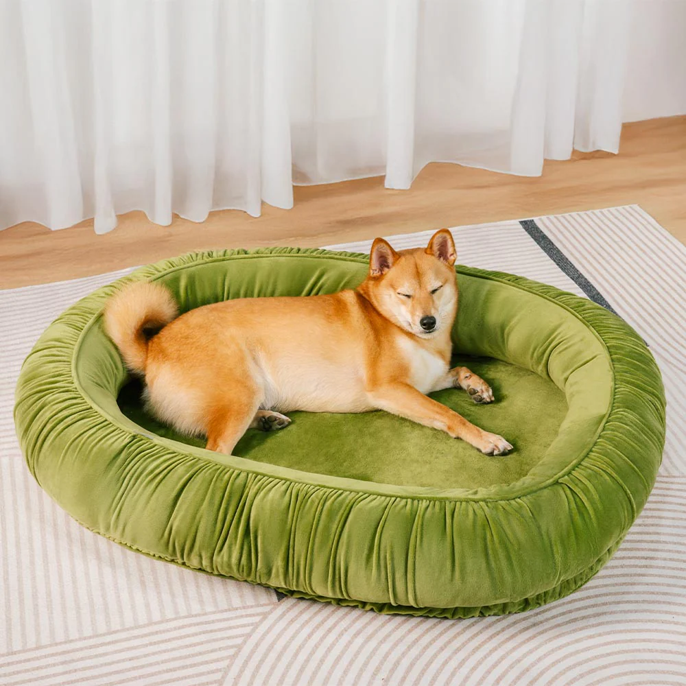 Oval Orthopaedic Support Cosy Sleeping Detachable Dog & Cat Bed - Image 4