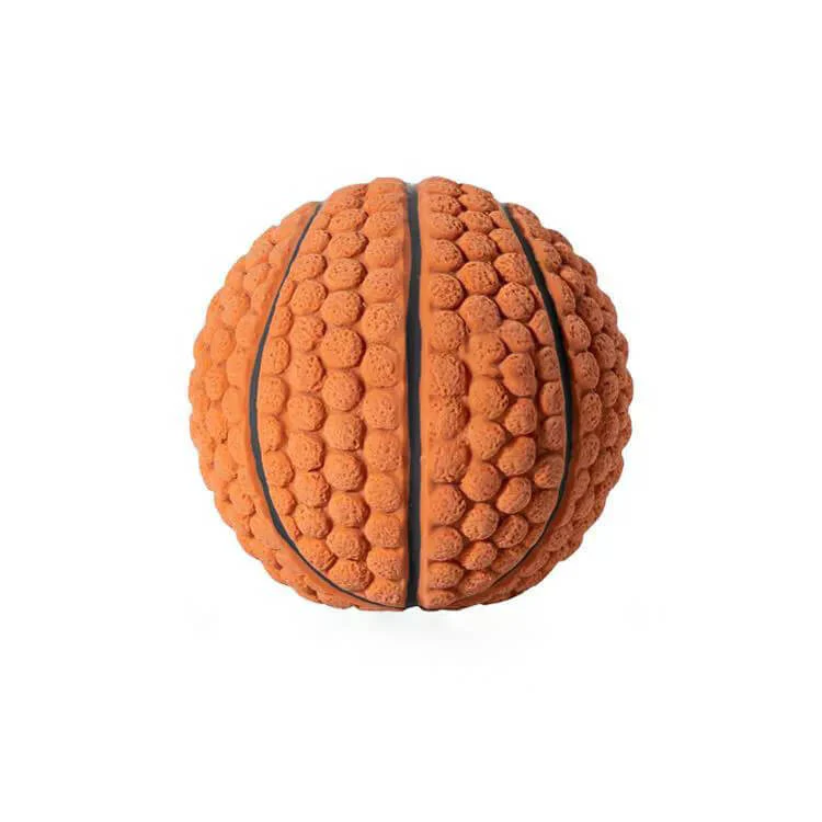 Pet Latex Squeaky Ball Toy Durable Interactive Dog Chew Toy - Image 5