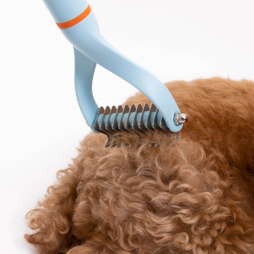Pet Safe Dematting Comb Rake - Double Sided Blades-Limited Quantity - Image 6