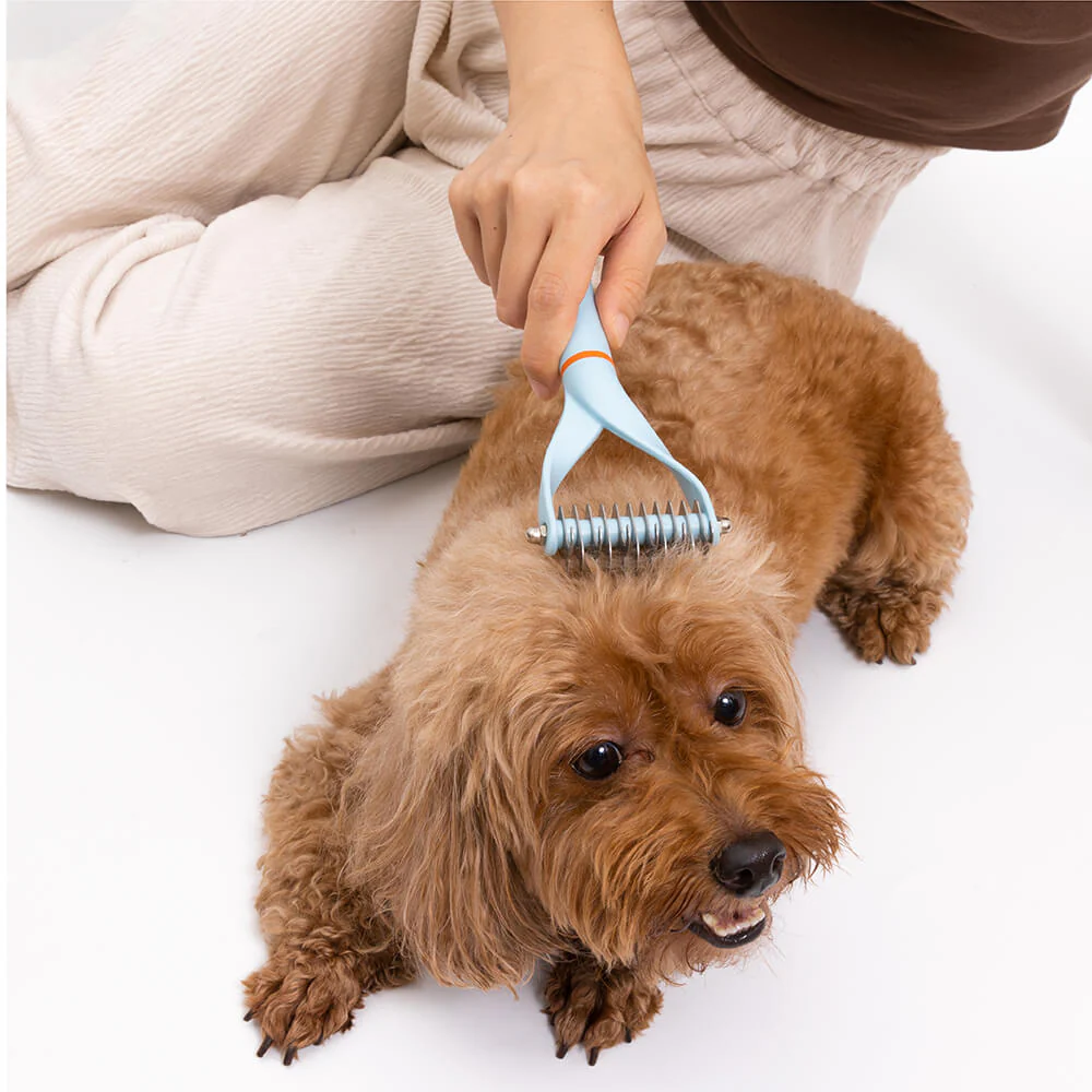 Pet Safe Dematting Comb Rake - Double Sided Blades-Limited Quantity - Image 9