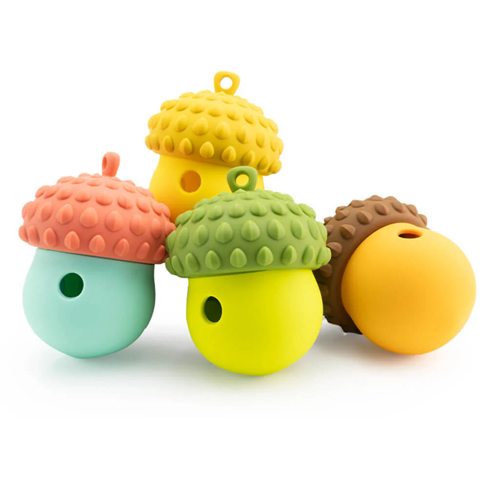Pine cone Shape Interactive Leaking Food Ball Slow Feeder Dog Toy - Image 5