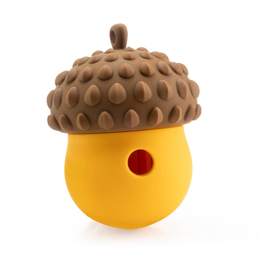 Pine cone Shape Interactive Leaking Food Ball Slow Feeder Dog Toy - Image 8