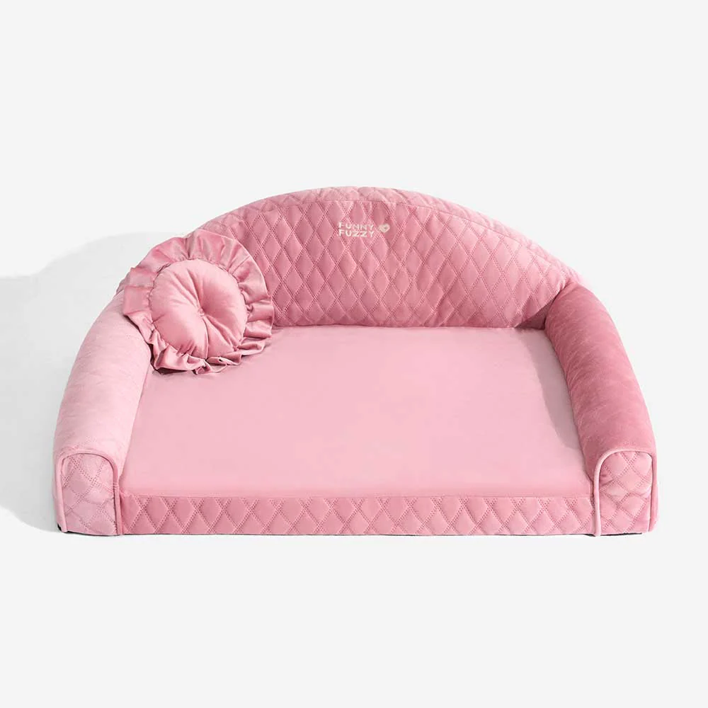 Pinky Cosy Indoor Sofa Calming Cat Bed - Princess Lord - Image 13