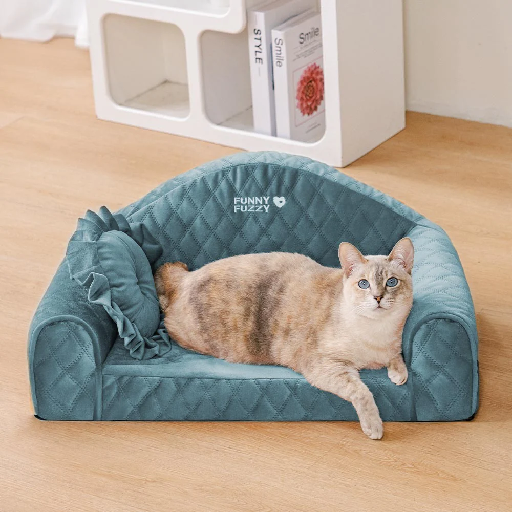 Pinky Cosy Indoor Sofa Calming Cat Bed - Princess Lord - Image 4