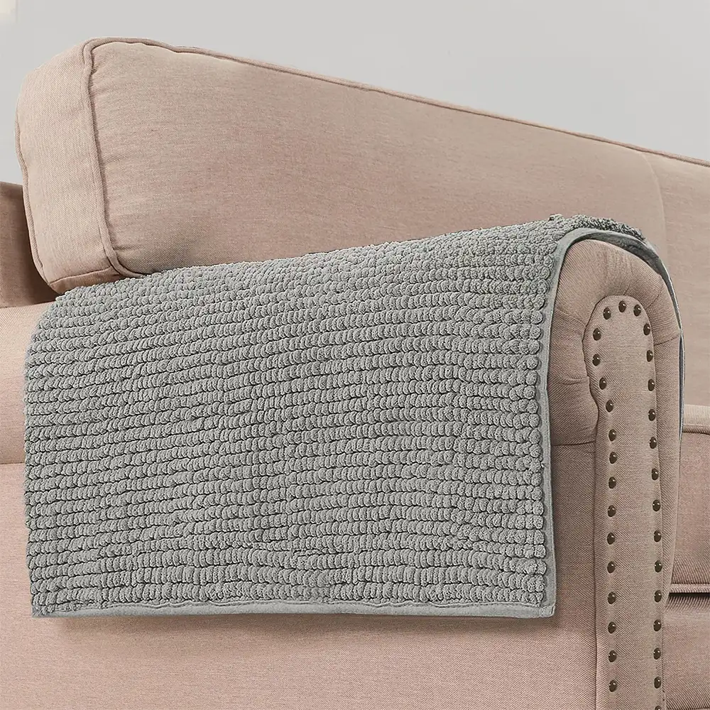 Plush Chenille Thick Sofa Protection Dirt-Resistant Non-Slip Washable Couch Cover - Image 11