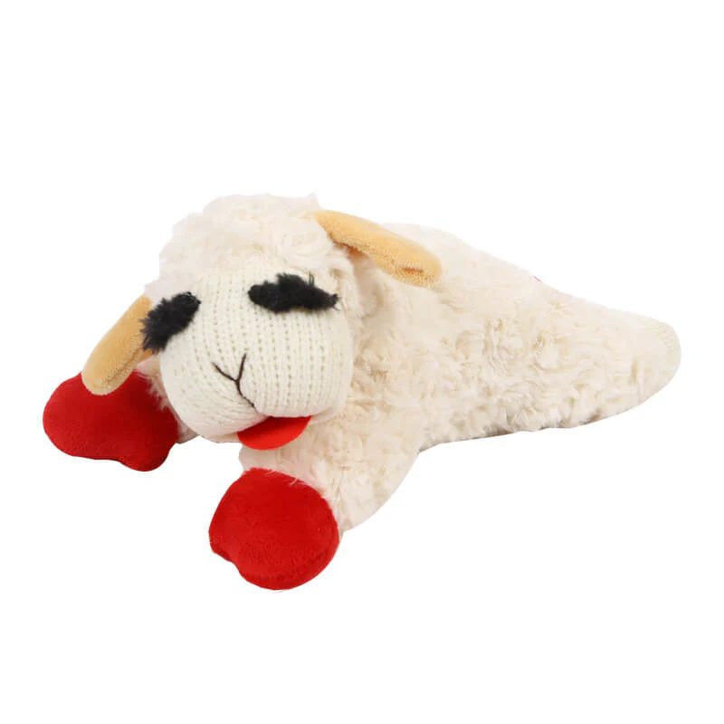 Plush Lamb Squeaker Toy Dog Interactive Toy-Limited Quantity - Image 8