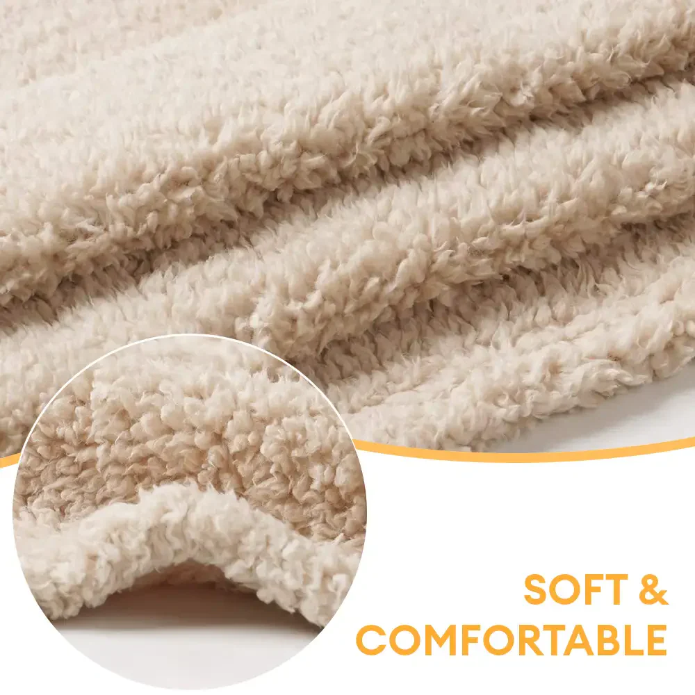 Polar Fleece Comfortable Warm Multifunctional Pet Blanket - Image 7