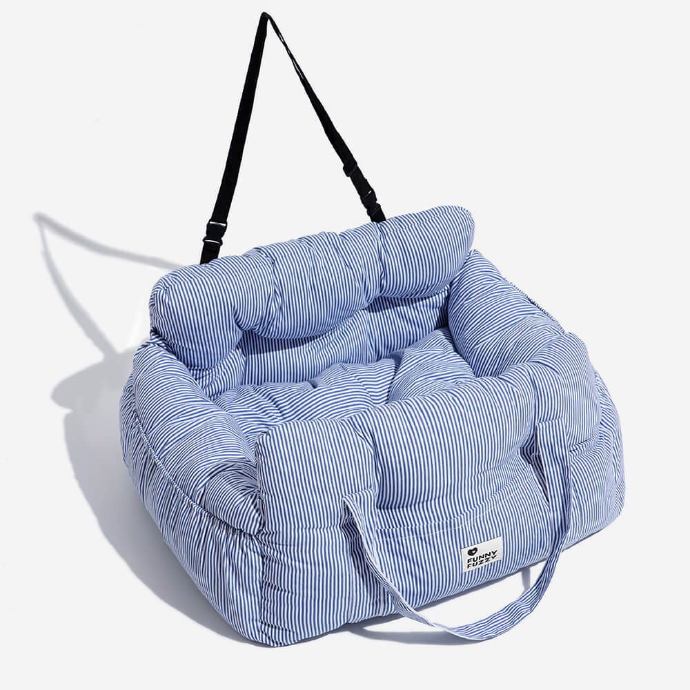 Portable Leisure Outing Pet Booster Large Dog Car Seat Bed - Image 17