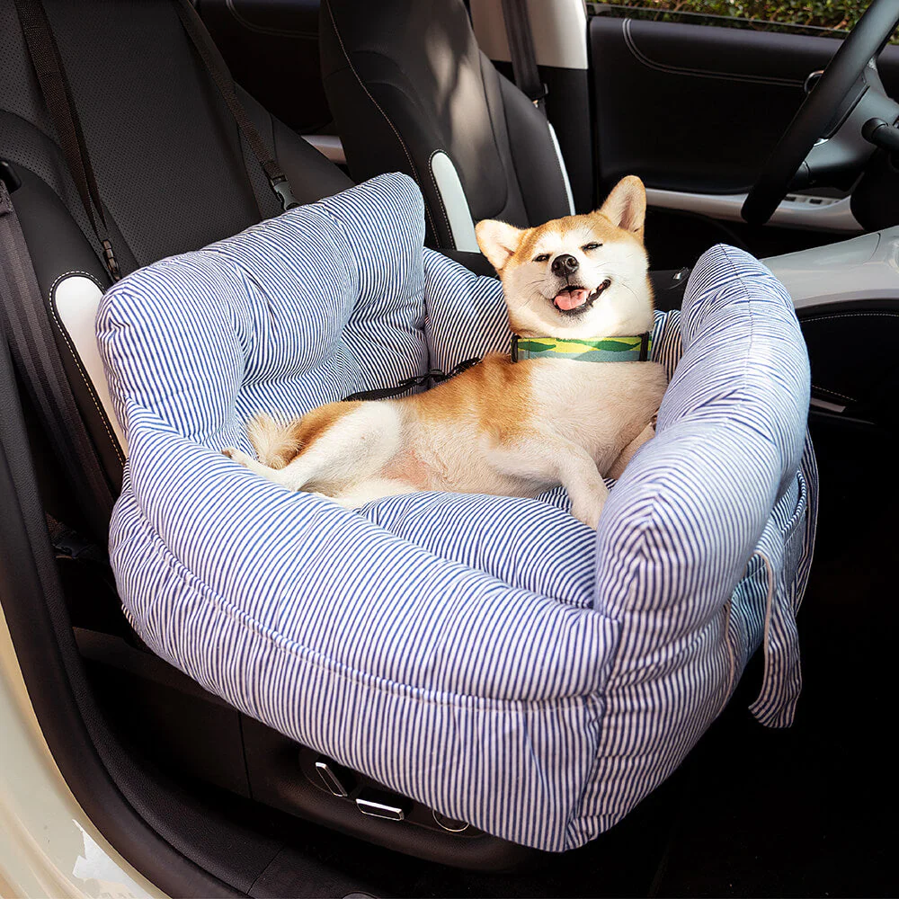 Portable Leisure Outing Pet Booster Large Dog Car Seat Bed - Image 18